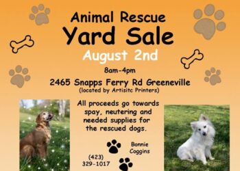 Animal Rescue Yard Sale