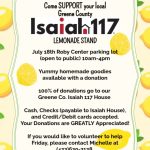 Roby Adult Center Hosts Lemonade Stand Fundraiser