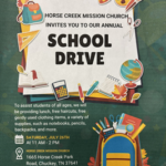 Horse Creek Mission Church School Drive