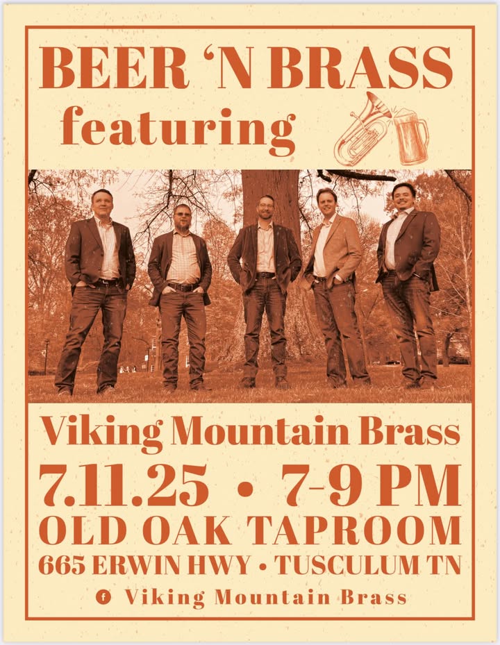 Beer And Brass Featuring Viking Mountain Brass