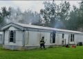 Firefighters Respond To Mobile Home Fire In Swan Acres Park