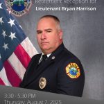 Retirement Reception For Lieutenant Harrison