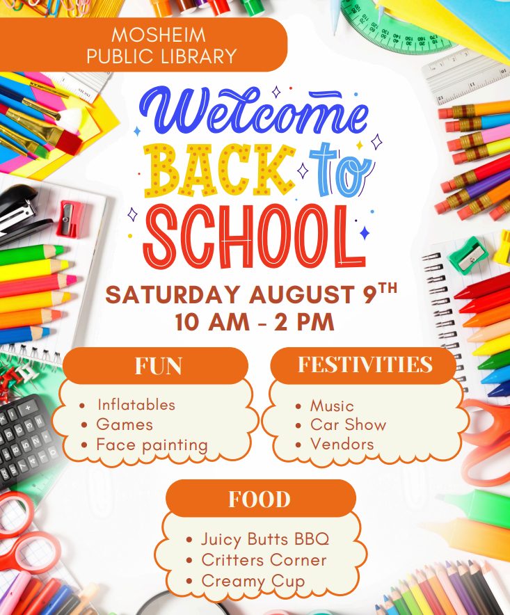 Main Street Mosheim Back To School Bash