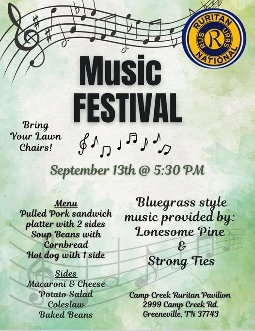 Camp Creek Hosts Music Festival
