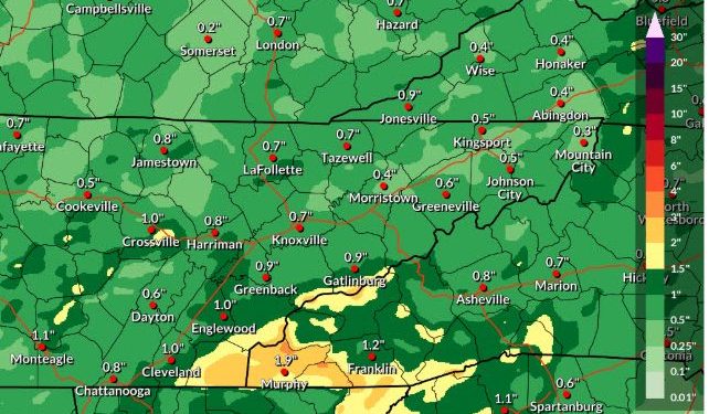 NWS Says Flash Flood Risk In Greene County Through Wednesday