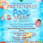 Prevention Pool Night