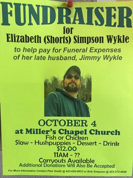 Fundraiser For Jimmy Wykle Funeral Expenses