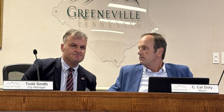 Former Greeneville City Manager Todd Smith Severance Package Totals $103,232