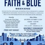 National Faith And Blue Weekend