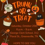 Trunk Or Treat At George Clem School