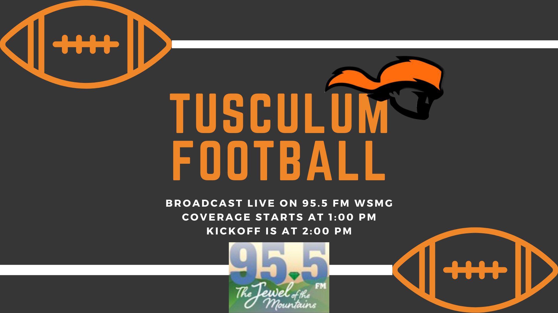 WSMG Broadcasts Tusculum Football Game Live