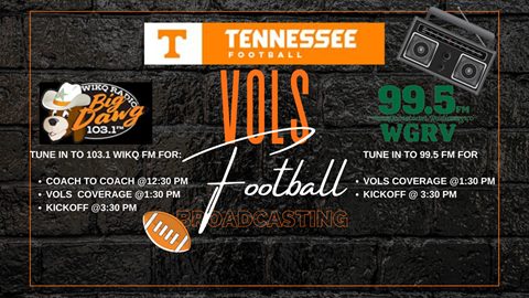WIKQ And WGRV Broadcast Vols Vs. Georgia Game
