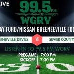 WGRV Game Of The Week: Greeneville Vs. Sevier County