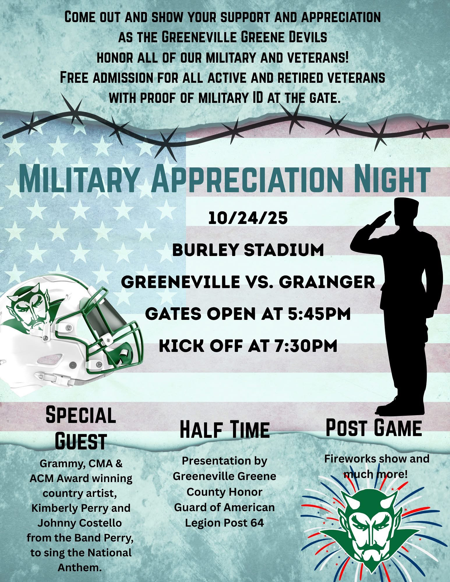 Military Appreciation Night