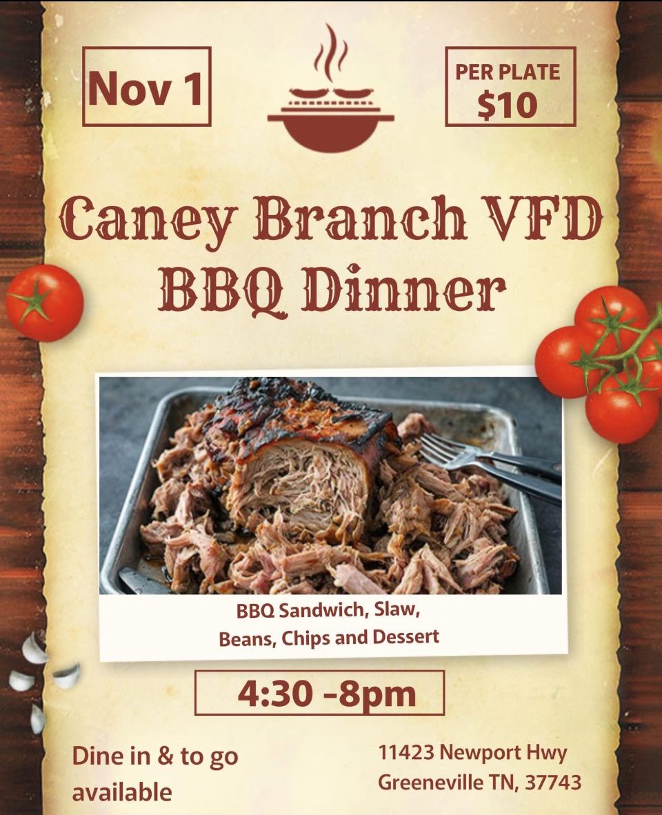 Caney Branch Hosts BBQ Dinner