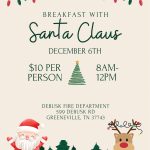 Breakfast With Santa Claus