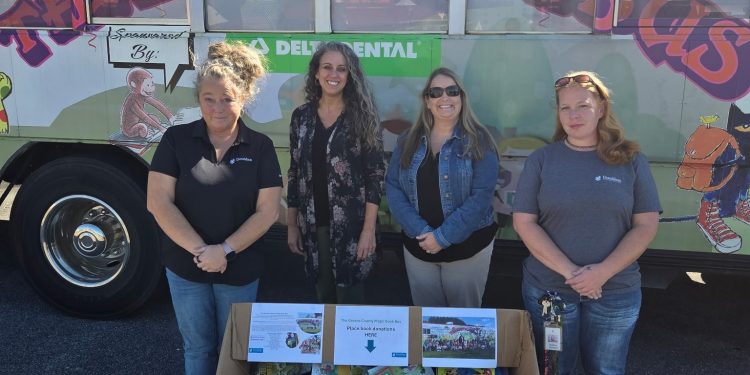 Donaldson Company Donates Books To Greene County Schools’ Magic Book Bus Program