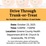 Drive Through Trunk Or Treat