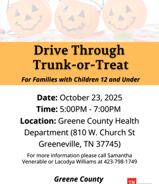 Drive Through Trunk Or Treat