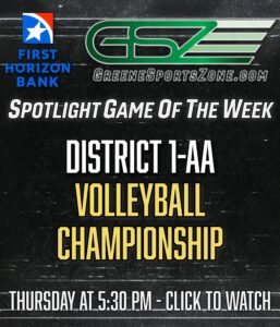 GreeneSportsZone Game Of The Week: Volleyball Championship