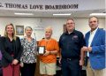 Sherry Britton Recognized For 16 Years With Greeneville Fire Department