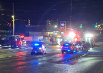 At Least One Injured In Head-on Collision At East Church – East Bernard Avenue Intersection