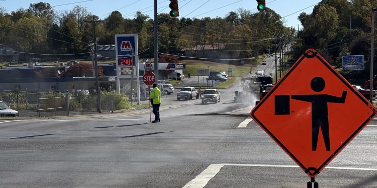 Paving Continues On East Church Street