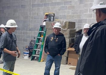 School Board Members, Commissioners, Others Tour Chuckey Doak CTE Site