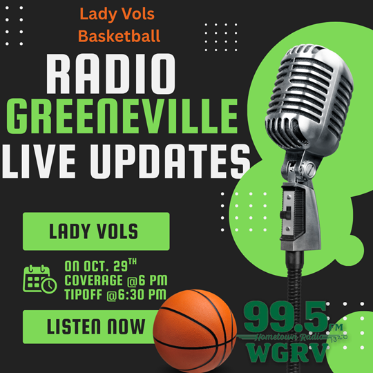 WGRV Game Of The Week: Lady Vols Vs Columbus