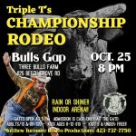 Triple T Championship Rodeo At Three Bulls Farm Arena