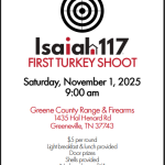 Isaiah House 117 1st Turkey Shoot
