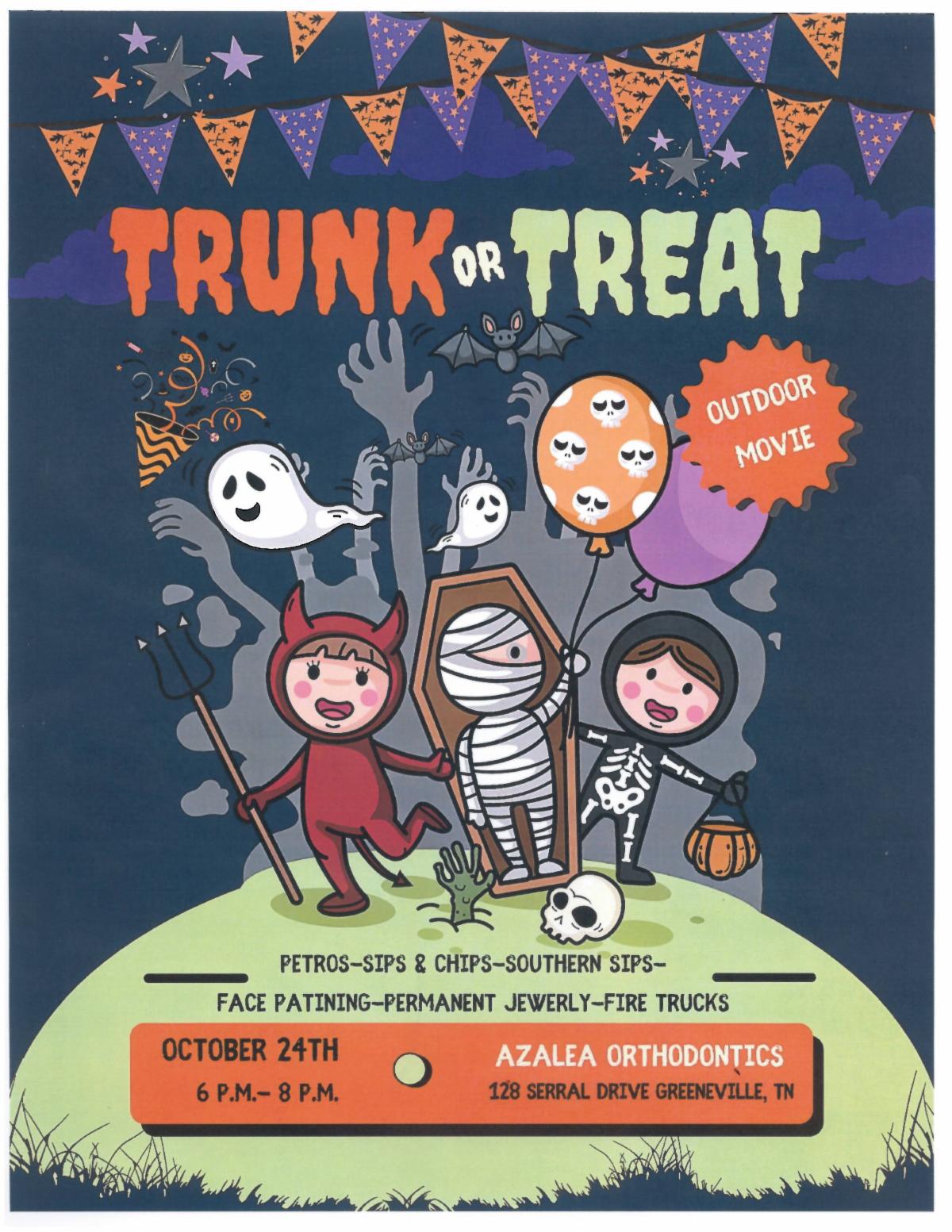 Azalea Orthodontics Hosts Trunk Or Treat
