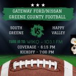 WIKQ Game Of The Week: South Greene Vs. Happy Valley