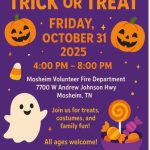 Trick Or Treat At Mosheim Fire Department