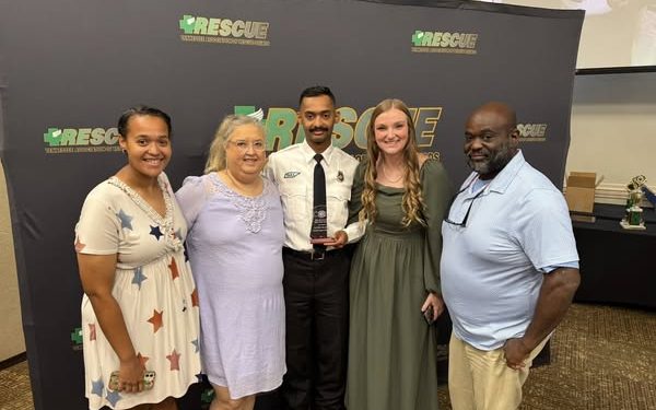 Zavier Gillespie Honored By Tennessee Association Of Rescue Squads For Work During Hurricane Helene