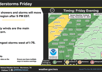 Thunderstorms, Then Snow In Forecast
