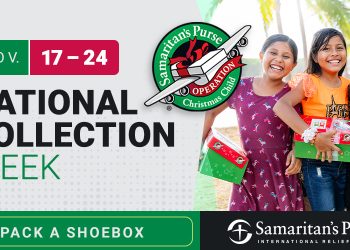 Samaritans Purse Operation Christmas Child National Collection Week