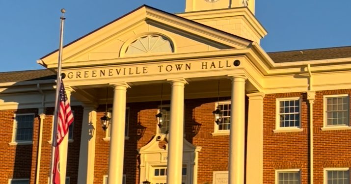 Town Hall And Greeneville Paving Projects Completed