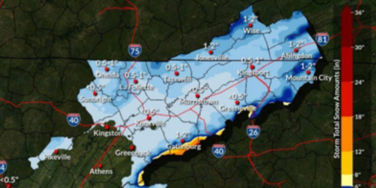 Winter Storm Warning Issued For Southeast Greene