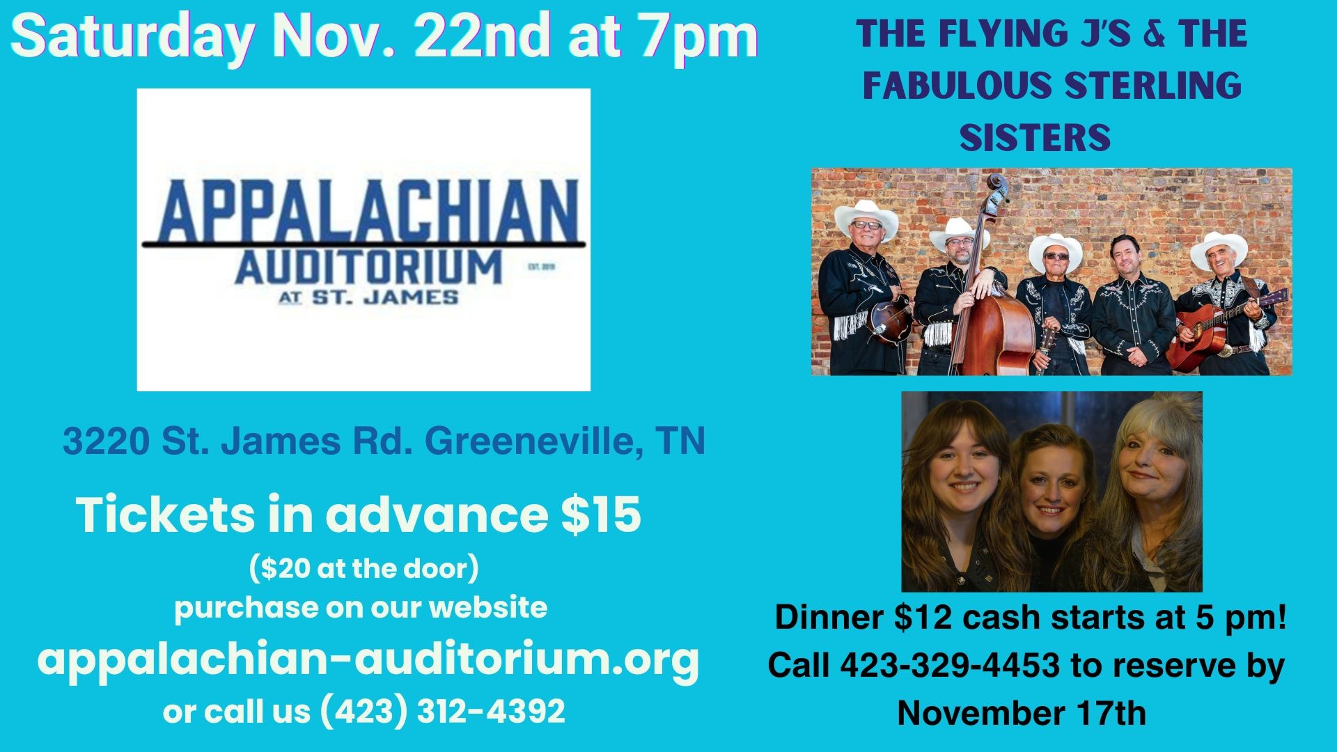 November Appalachian Auditorium Performance