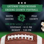 WIKQ Game Of The Week: South Greene Vs. Polk County