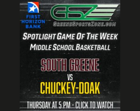 GreeneSportsZone Spotlight Game Of The Week
