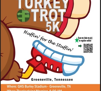 11th Annual Greeneville City School Turkey Trot