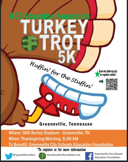 11th Annual Greeneville City School Turkey Trot