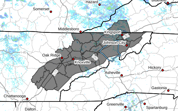 Winter Storm Advisory For Greeneville, Northwest Greene County Today, Tonight