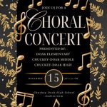 Choral Concert At Chuckey Doak