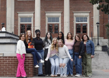 Front Row: Remi Holter, Abbie Shipley
Back Row: Principal Lori Wilhoit, Ava Leasure, Myesha Lewis, Vivian Wilds, Lavearea Jones, Brynna Wilhoit, Chloe Saulsbury, Adviser Erin Jones