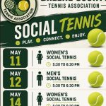 Greene County Tennis Association Hosts Social Tennis Events