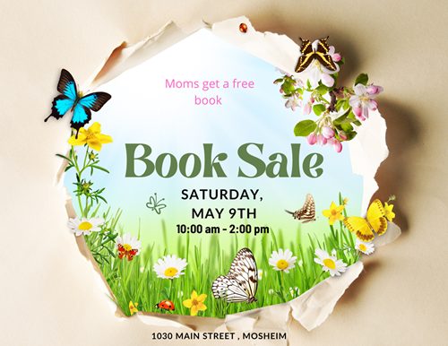 Mosheim Library Mother's Day Book Sale
