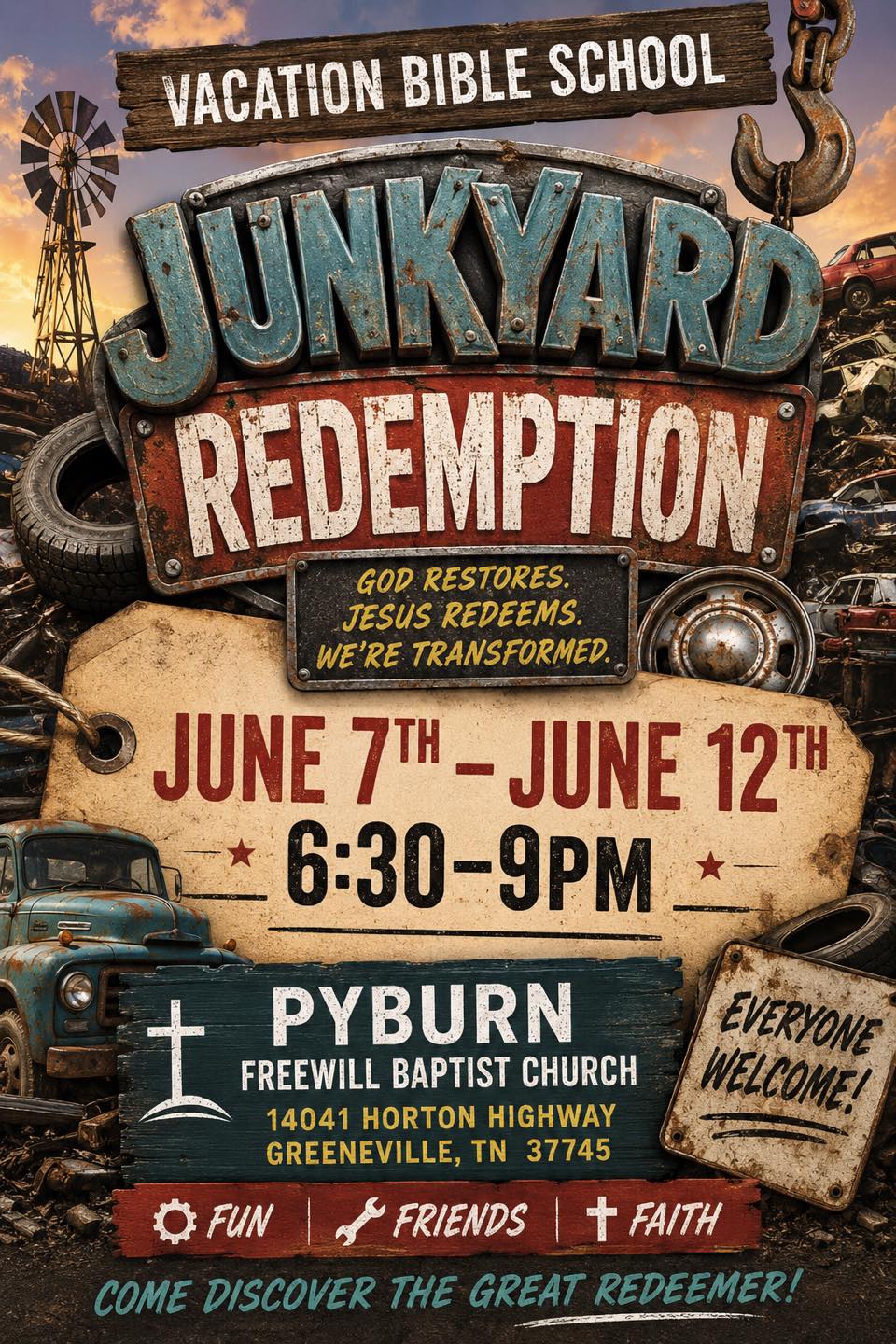 Pyburn Hosts Vacation Bible School